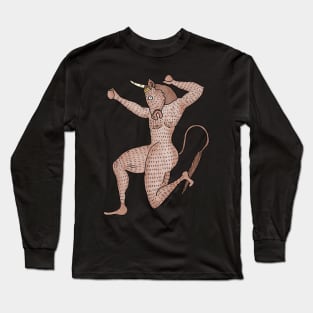 Minotaur dancing by Greek Myth Comix Long Sleeve T-Shirt